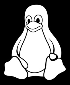 Inverted Vectorized Tux!
